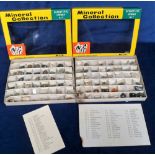 Mineral Samples, 2 boxed hobby kits containing 48 samples each (set 1 & 2) (gd) (2)