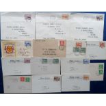 Stamps, Channel Islands Wartime First Day Covers, inc. German Occupation, 1940-45, plus various