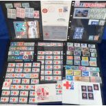 Stamps Commonwealth and world Red Cross thematic collection on stock cards and covers. 100s