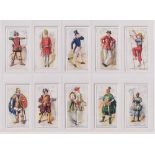 Cigarette cards, Sinclair, British Sea Dogs (set, 50 cards) (gd/vg)
