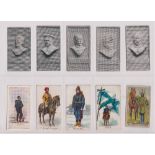 Cigarette cards, Military, 10 scarce type cards, Goodbody's Types of Soldiers (1), Robert's Colonial