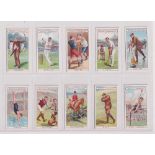 Cigarette cards, Mitchell's, Sports (set, 25 cards) (vg/ex)