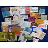 Stamps, collection of about 40 GB and world booklets, some incomplete