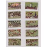 Cigarette cards, Horseracing, Wills (Scissors) Derby Day (set, 25 cards) & Ogden's Owners, Racing