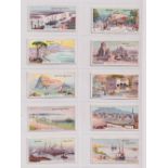 Cigarette cards, Smith's, A Tour Round the World (Descriptive, multibacked) (set, 50 cards) (gd)