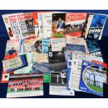 Football, a collection of approx. 150 items mostly 1960's onwards inc. programmes, (approx. 100),