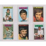 Trade cards, A&BC Gum, Footballers (Rub Coin, Scottish, 1-89) (set, 89 cards) (vg/ex, checklist