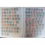 Stamps, collection of Peru, Ecuador and Argentina stamps including overprints etc housed in a 32