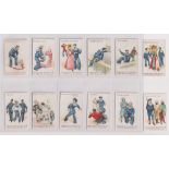 Cigarette cards, Faulkner's, Nautical Terms, 2nd Series (set, 12 cards) (some backs slightly marked,