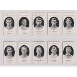 Cigarette cards, Taddy, Prominent Footballers (London Mixture backs), Everton, 14 cards, Chedgzoy (