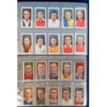 Cigarette cards, Football, a collection of sets, part sets & odds in two modern albums inc. Ogden'