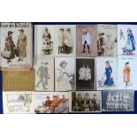 Postcards, a good collection of 31 cards of women at work inc. Land Girls, Clippies, women in