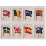 Tobacco silks, Muratti, Flags, Series C (20-44), (24/25, missing no 31, plus 3 duplicates) (some