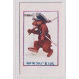 Cigarette card, G. Prudhoe, Army Pictures, Cartoons etc, type card, 'Now We Shant Be Long' (vg) (1)