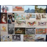 Postcards, a good mixed subject collection of approx. 86 cards inc. advertising for GP Government