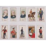 Cigarette cards, Military, a collection of 10 scarce type cards, Player's England's Naval Heroes (