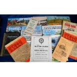 Traction Engines, ephemera to include programmes from the 1970s and 80s (Knowl Hill, Stourpaine