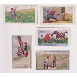 Cigarette cards, Australia, Sniders & Abrahams, Cricket Terms (3), 'Caught at the Wicket' (back