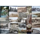 Postcards, a UK topographical and subject mix of approx. 220 cards inc. Aldershot Tattoo 1938 (