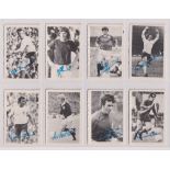 Trade cards, A&BC Gum, Footballers (Autographed photos), M size (set, 32 cards) (vg)