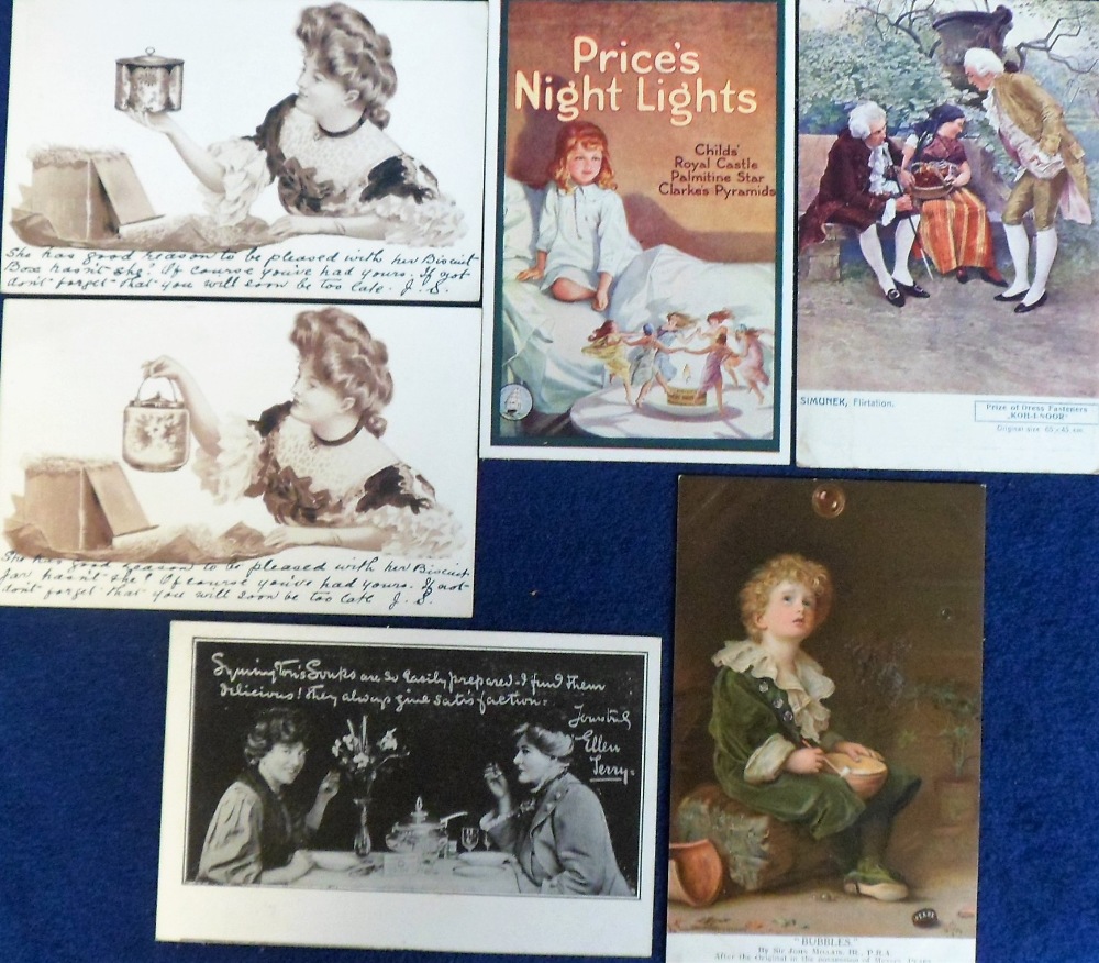 Postcards, Advertising, Household items and Food to include Ricqles, Hudson's Soap, Peak Freans (4), - Image 2 of 2