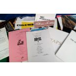 Film Press Packs, Synopses, Press Books, Ad Blocks, Production Manuals etc. 1960s to 1990s (mainly