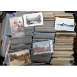 Postcards, a large quantity of approx. 2100 cards mostly UK & Foreign topographical, with a few