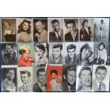 Postcards, a collection of approx. 30 cards all showing Pop Stars inc. Nat King Cole, Marty Wilde,