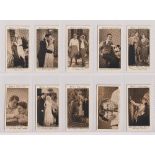 Cigarette cards, Wills, Cinema Stars, 3rd Series (set, 50 cards), inc. Walt Disney, Laurel & Hardy