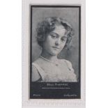 Cigarette card, Glass, Actresses, 'HAGG', type card, Miss Angarde (some slight marks, gd) (1)