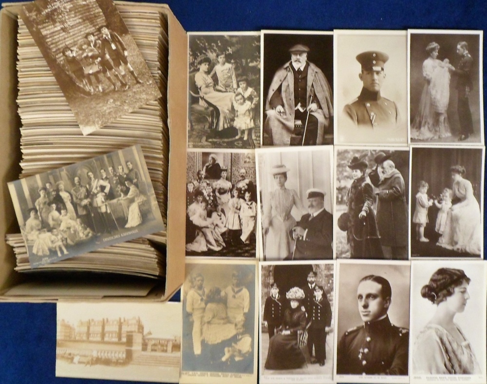 Postcards, a comprehensive collection of over 700 UK and Foreign Royalty cards inc. weddings, - Image 2 of 3