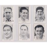 Trade cards, News Chronicle, Cricketers, England v South Africa, 1955, 'L' size (set, 12 cards) (