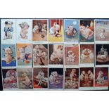 Postcards, Bonzo, a further collection of approx. 40 Bonzo comic cards illustrated by George Studdy.