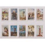 Cigarette cards, Hill's, Fragments From France (Coloured) (set, 20 cards) (5 fair, some with