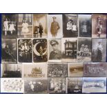 Postcards, a Social History RP selection of approx. 80 cards. Mainly family portraits, but also