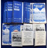 Football programmes, 39 Colchester United home programmes 1964/5 to 1967/8 inc. Bideford FAC 64/5,