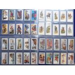 Cigarette & trade cards, 4 sets, Lambert & Butler, Pirates & Highwaymen, (25 cards, gd), Carreras,