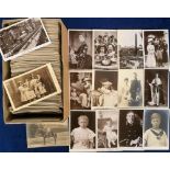 Postcards, a comprehensive collection of over 700 UK and Foreign Royalty cards inc. weddings,