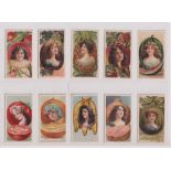 Cigarette cards, BAT, Beauties (Fruit Girls, green net back) (set, 25 cards) (gd/vg)