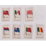 Tobacco silks, Murray, Flags (inscribed 'Polo Mild Cigarettes'), 'M' size, 7 silks, Canada, Italy,