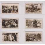 Cigarette cards, Australia, Schuh, Official War Photographs (set, 72 cards) (gd/vg)