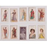 Cigarette cards, a collection of 36 scarce cards inc. Player's Gallery of Beauty (2), Actors &