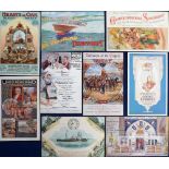 Postcards, Advertising, Oriental Carpets, Walkers Lager, Allan Royal Mail, Mustard Horse Nails, John