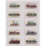 Cigarette cards, Wills, Locomotives & Rolling Stock (No Clause) (set, 50 cards) (vg)