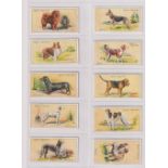 Cigarette cards, Ogden's, 6 sets, Colour in Nature, Broadcasting, Dogs, Picturesque Villages,