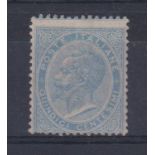 Stamps Italian 1863 KVEII 15c blue cat £3,000