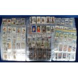 Cigarette cards, a vast accumulation of cards all in sleeves, mostly part-sets with some