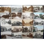 Postcards, Sussex, a collection of approx. 41 cards of Sussex villages and towns with many street
