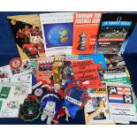 Football, selection, a quantity of items late 1940's onwards, inc., commemorative covers, 1960's