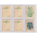 Tobacco silks, Wix, Kensitas Flowers, 'L' size, 2nd Series (set, 40 silks) (mostly gd)